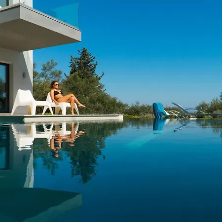 Super Luxury Corfu Villa Eve Private Pool Sea View 4 Bdr Kastania *